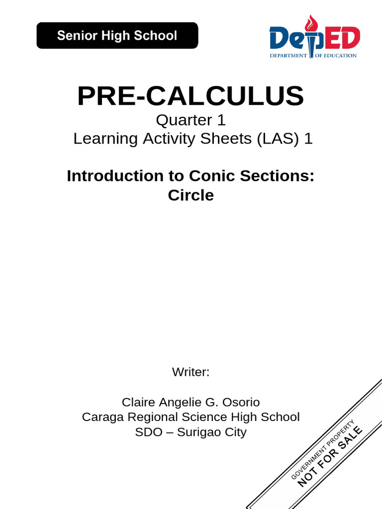 Conic Sections: Understanding Circles | PDF | Ellipse | Circle