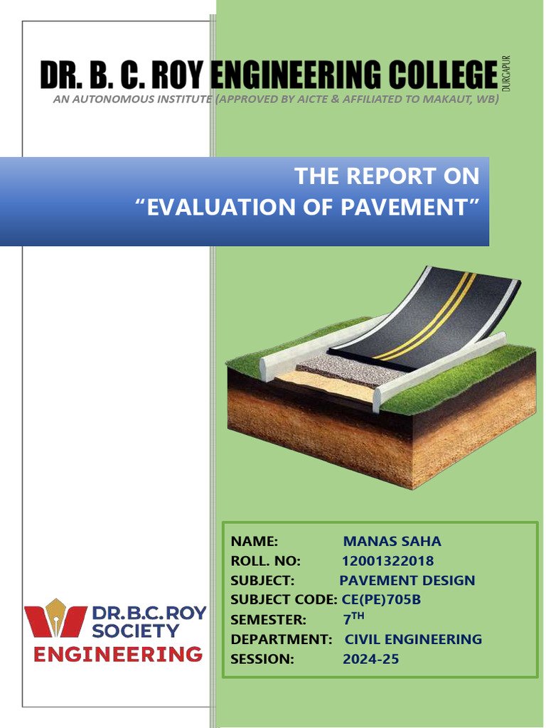 12001322018_CE(PE)705B | PDF | Road Surface | Surface Roughness