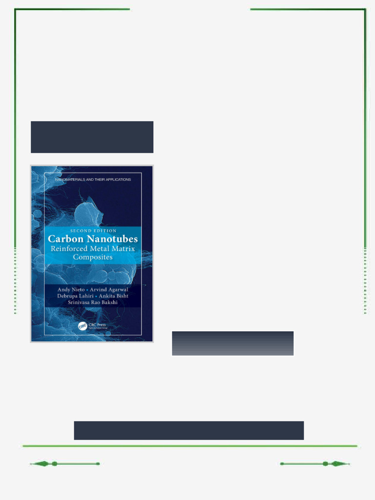 Carbon Nanotubes Reinforced Metal Matrix Composites 2nd 2nd Edition ...