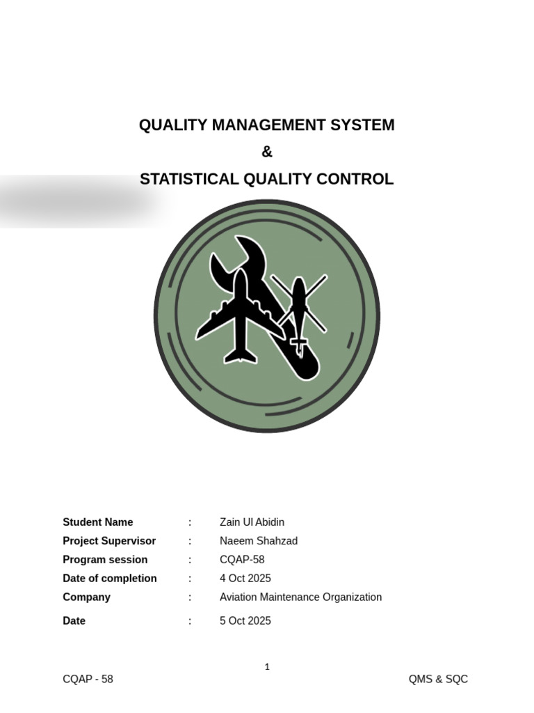 QMS and SQC Gap Analysis Report | PDF | Quality Management System | Audit