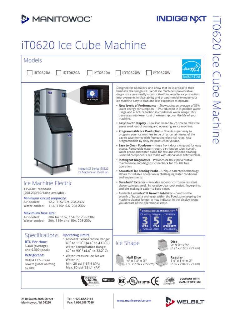 Existing Ice Maker | PDF | Water | Ice