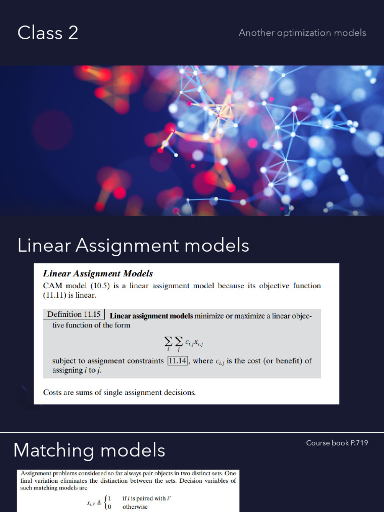 Optimization Models in Facility Location | PDF