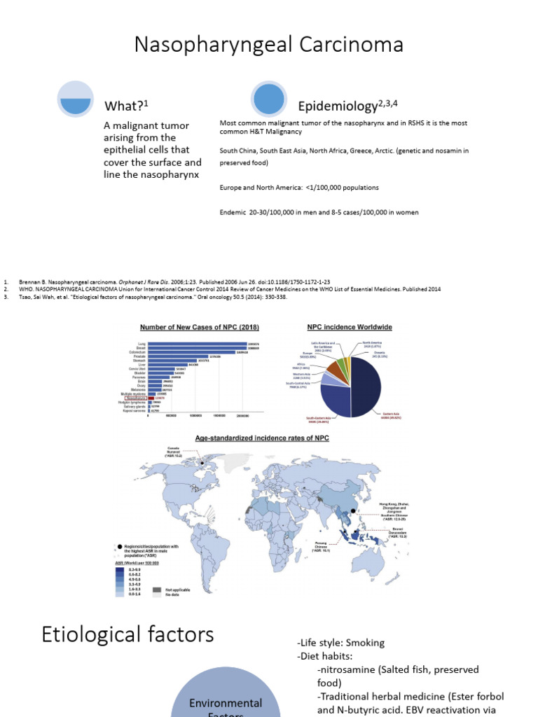 Nasopharyngeal Carcinoma Overview | PDF | Clinical Medicine | Causes Of ...