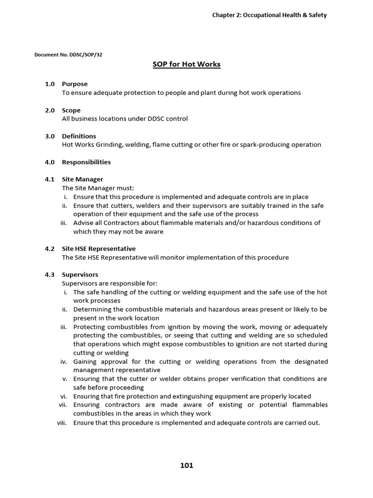 3.5.6 Hot Work | PDF | Welding | Construction