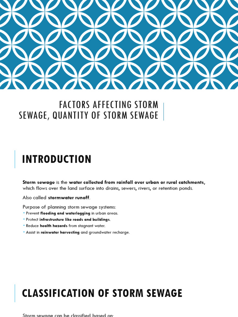 Lecture 9 | PDF | Surface Runoff | Stormwater