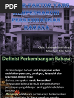 Download Faktor-faktor Yang Mempengaruhi Perkembangan Bahasa by N Marissa SN98028457 doc pdf