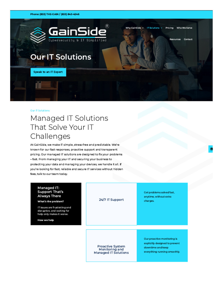 Gap Analysis and User Cyber Security Training | IT Solutions – Gainside ...