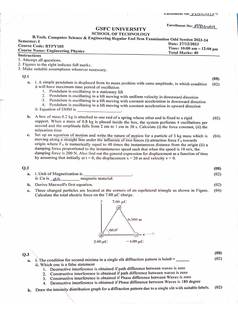 Pyq End Sem | PDF