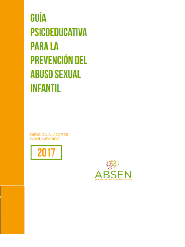 Prevención del Abuso Sexual Infantil | PDF | Abuso Sexual Infantil ...