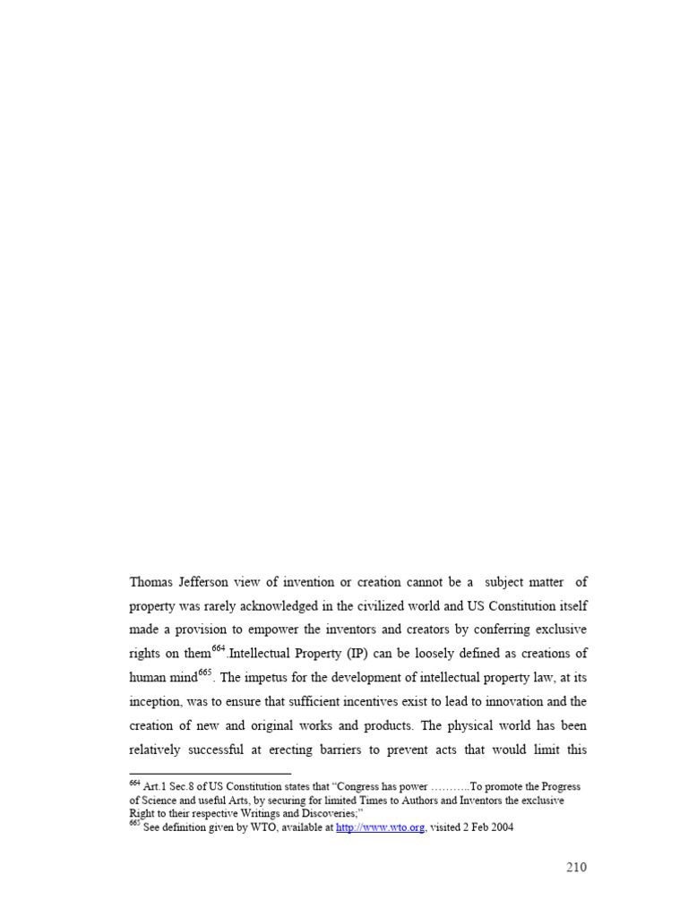 Cyber Space Intellectual Property | PDF
