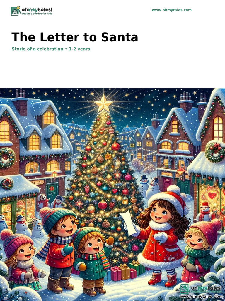 Mia's Christmas Adventure with Santa | PDF | Santa Claus | Christmas