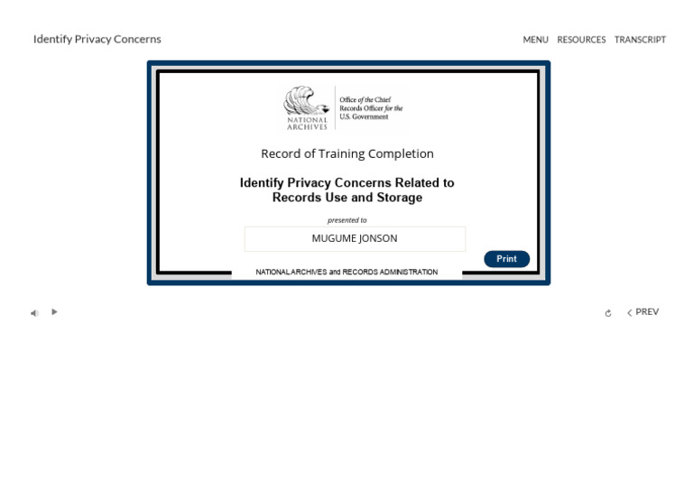 Privacy Concerns in Records Management | PDF