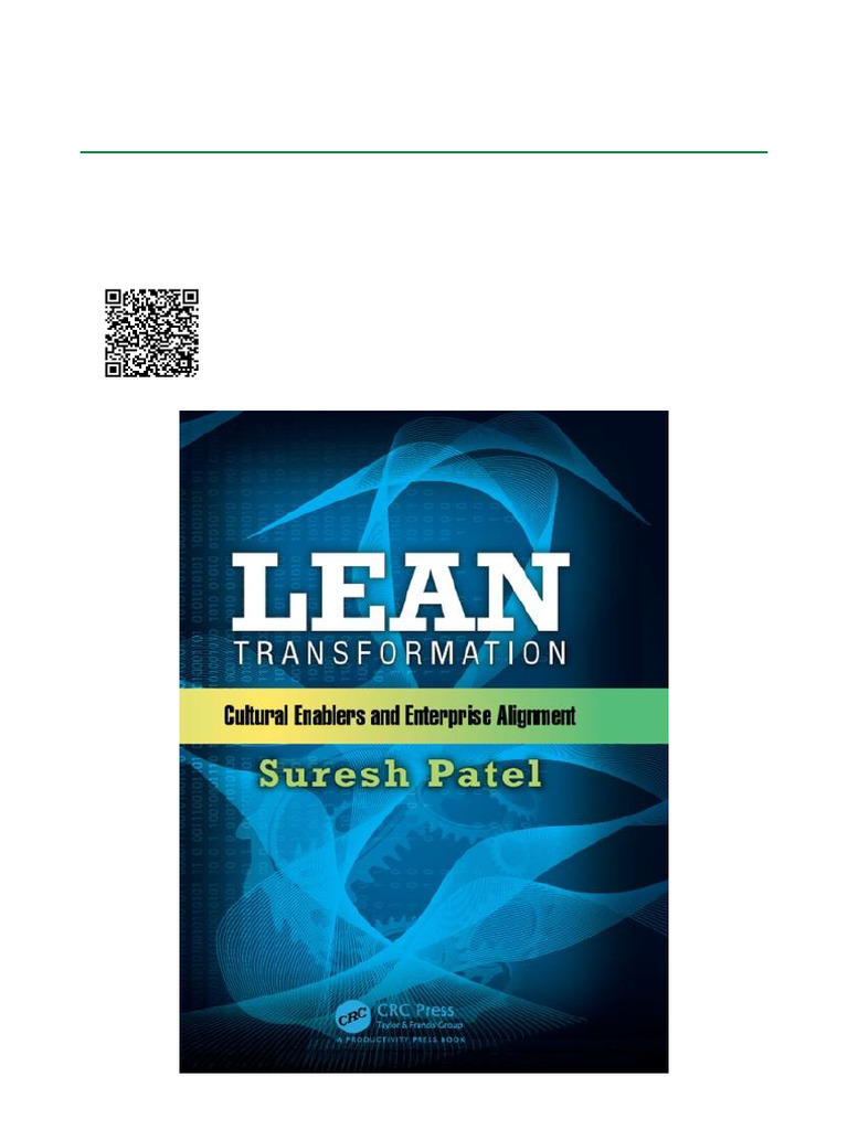 Lean Transformation: Cultural Enablers Guide | PDF | Lean Manufacturing ...