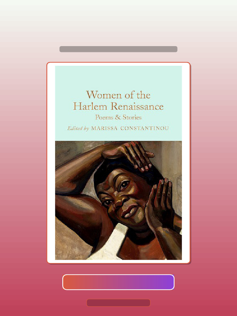 Test Bank for Women of the Harlem Renaissance Poems Stories Marissa ...