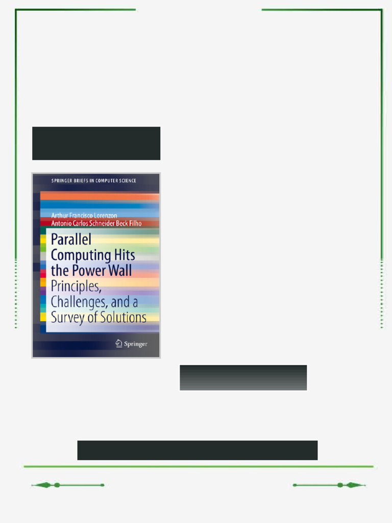Parallel Computing Hits the Power Wall Principles Challenges and a ...