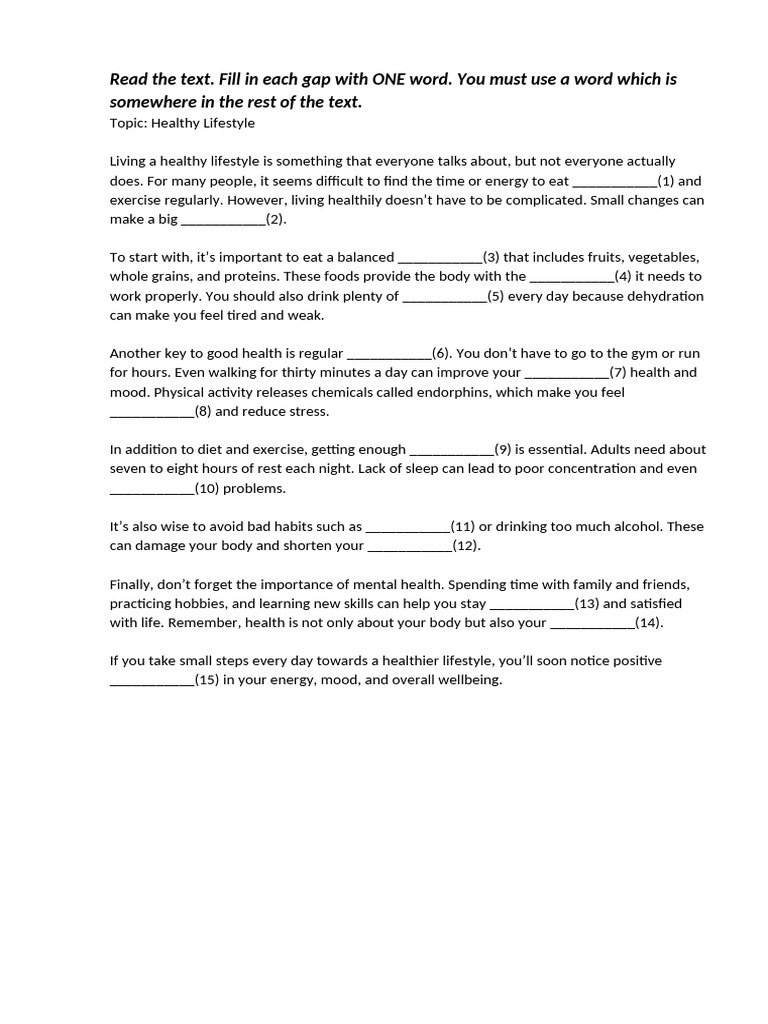 Read the Text | PDF