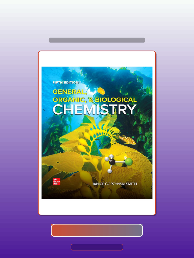 Test Bank for General Organic Biological Chemistry 5th Edition Janice ...