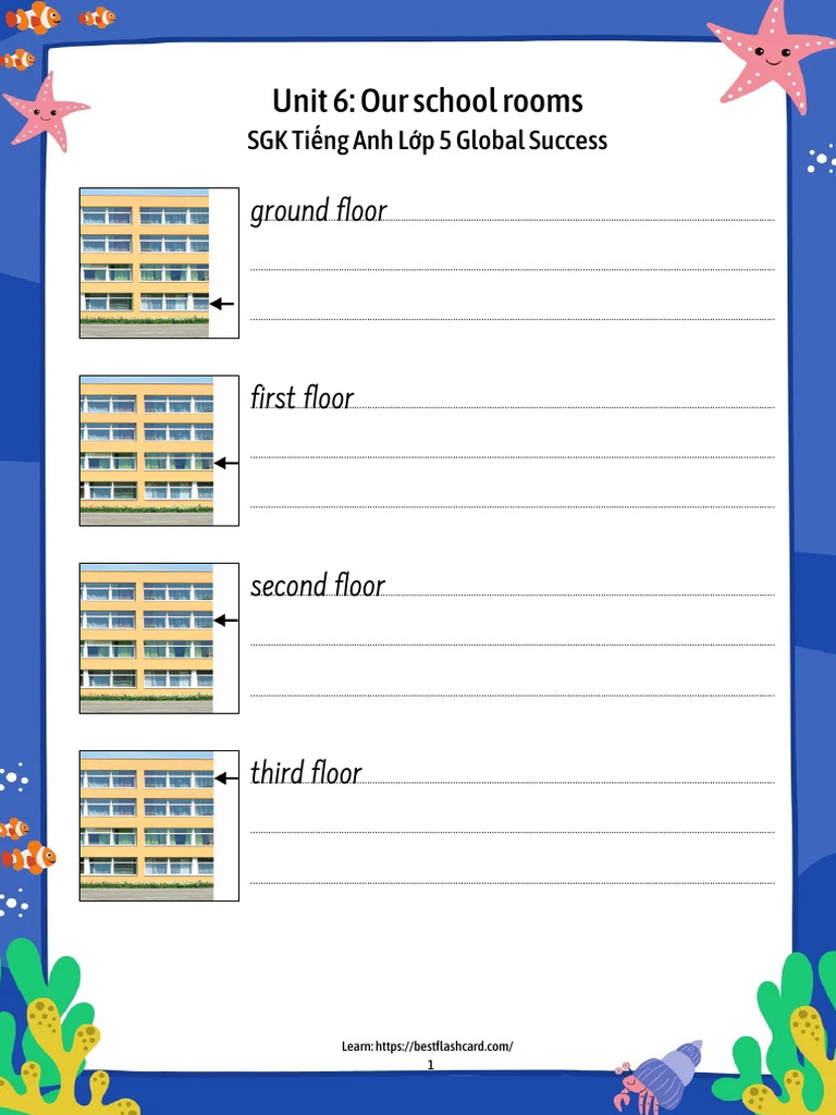 Unit 6- Our School Rooms - PDF1 | PDF