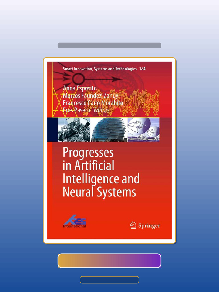 Test Bank for Progresses in Artificial Intelligence and Neural Systems ...