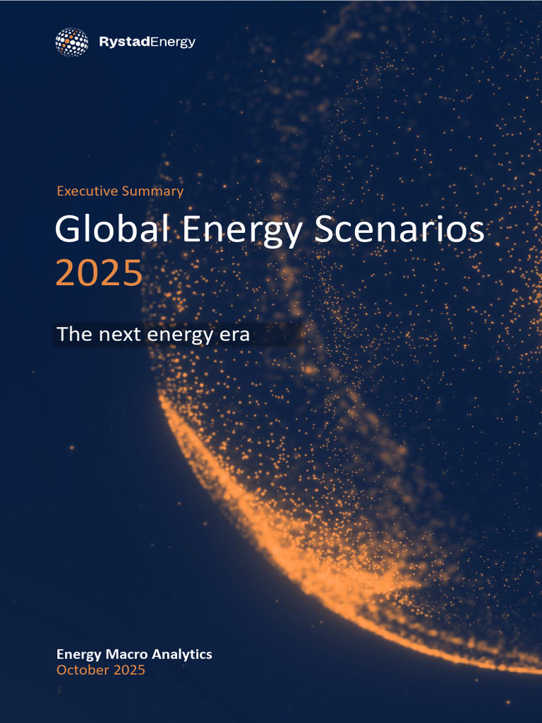 Global Energy Scenarios 2025 Report | PDF | Renewable Energy | Energy ...