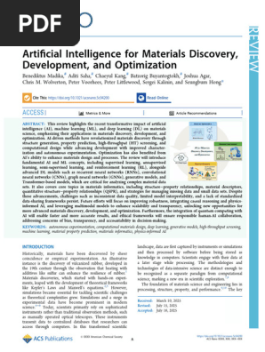 AI in Materials Discovery and Optimization | PDF | Machine