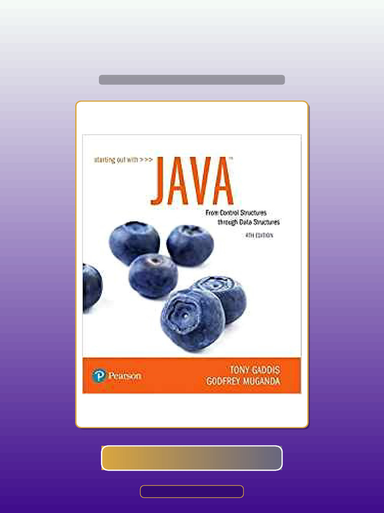 Test Bank for Starting Out With Java From Control Structures Through ...