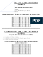 GABARITO APÓS RECURSOS