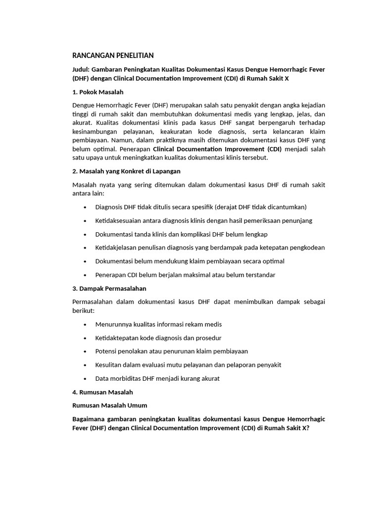 Peningkatan Dokumentasi DHF Dengan CDI PDF