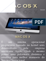 MAC OS X Trabalho