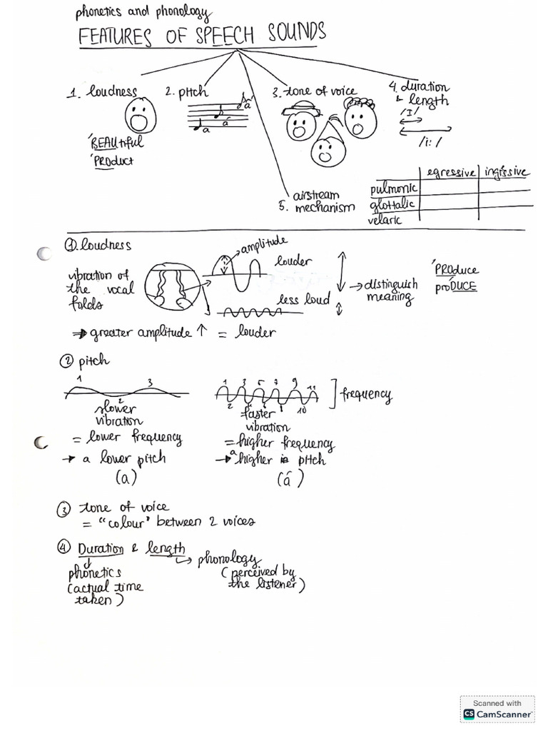 Features of Speech Sounds | PDF