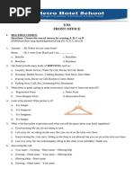 Hotel Check-In and Check-Out Guide | PDF