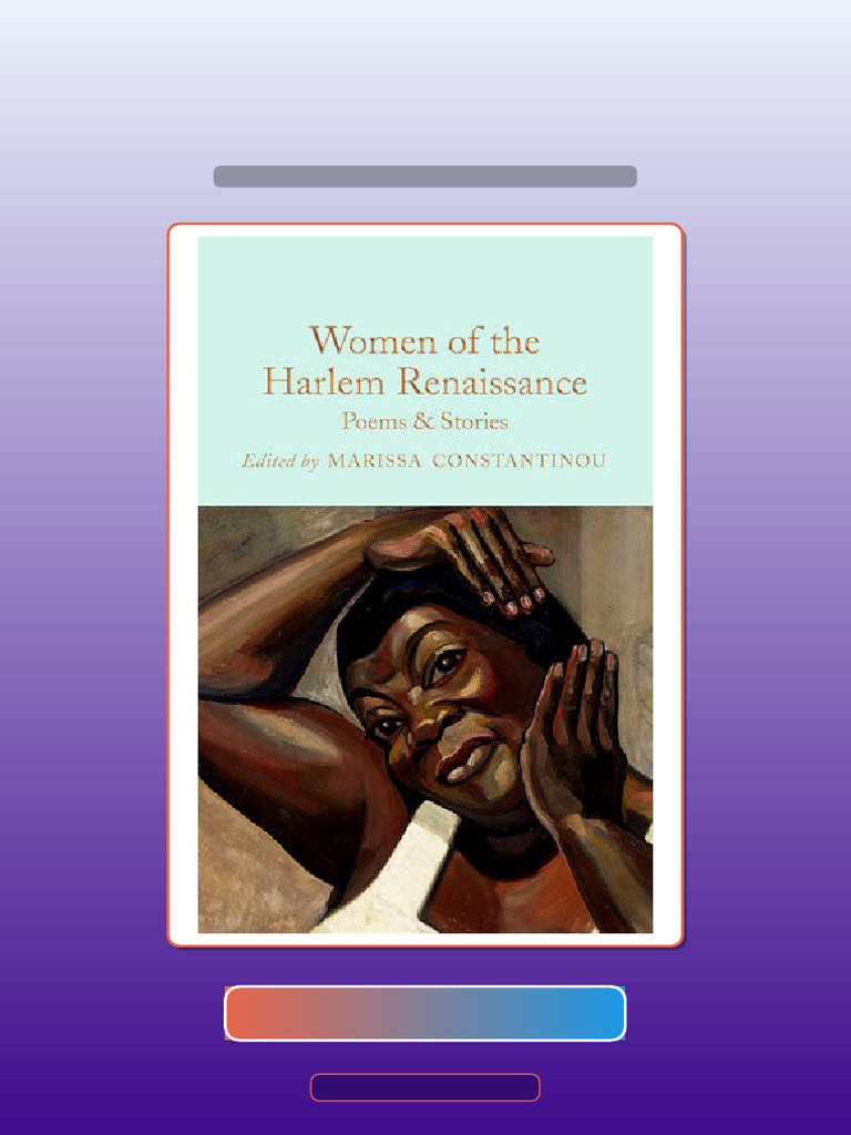 Test Bank for Women of the Harlem Renaissance Poems Stories Marissa ...