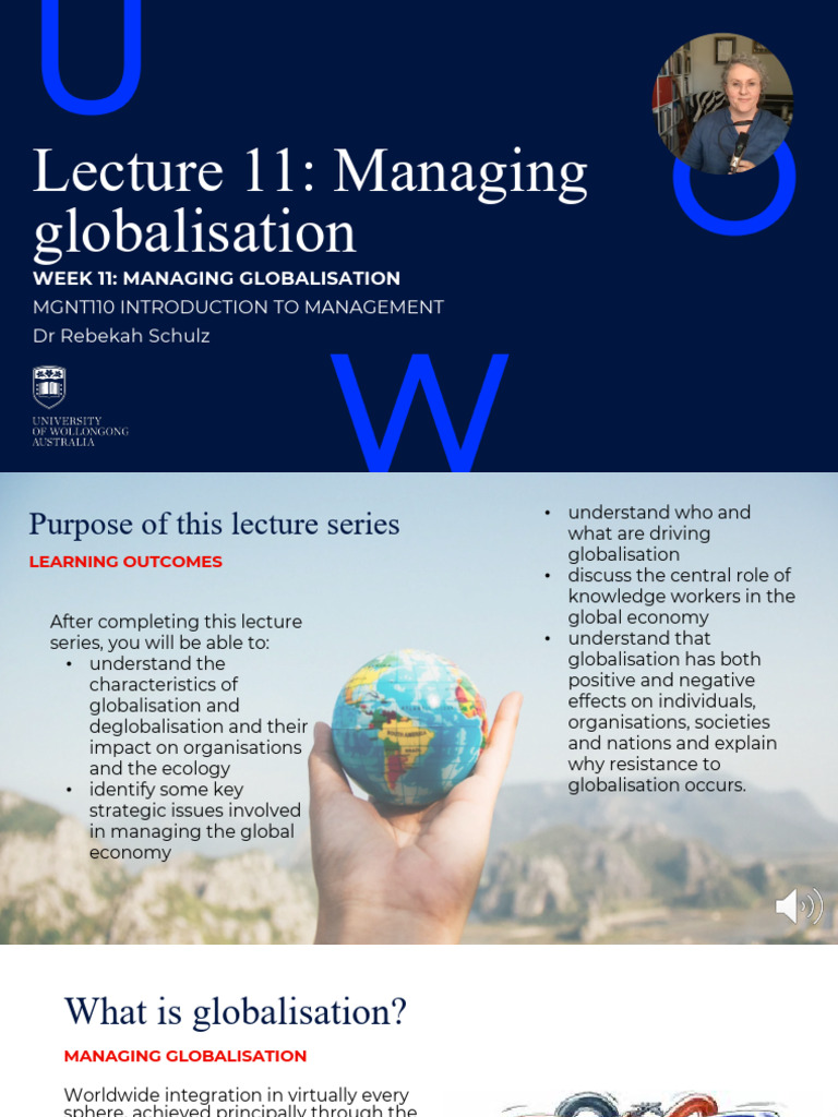 Managing Globalisation in Organizations | PDF | Globalization ...