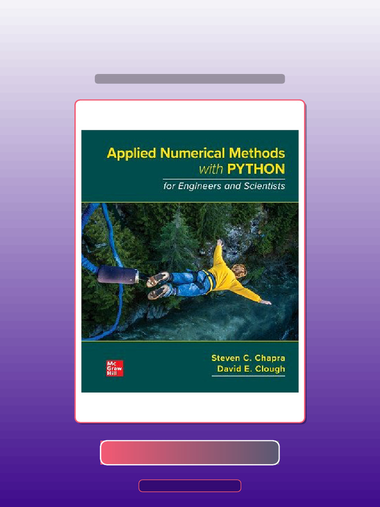 Test Bank for Applied Numerical Methods With Python for Engineers and ...