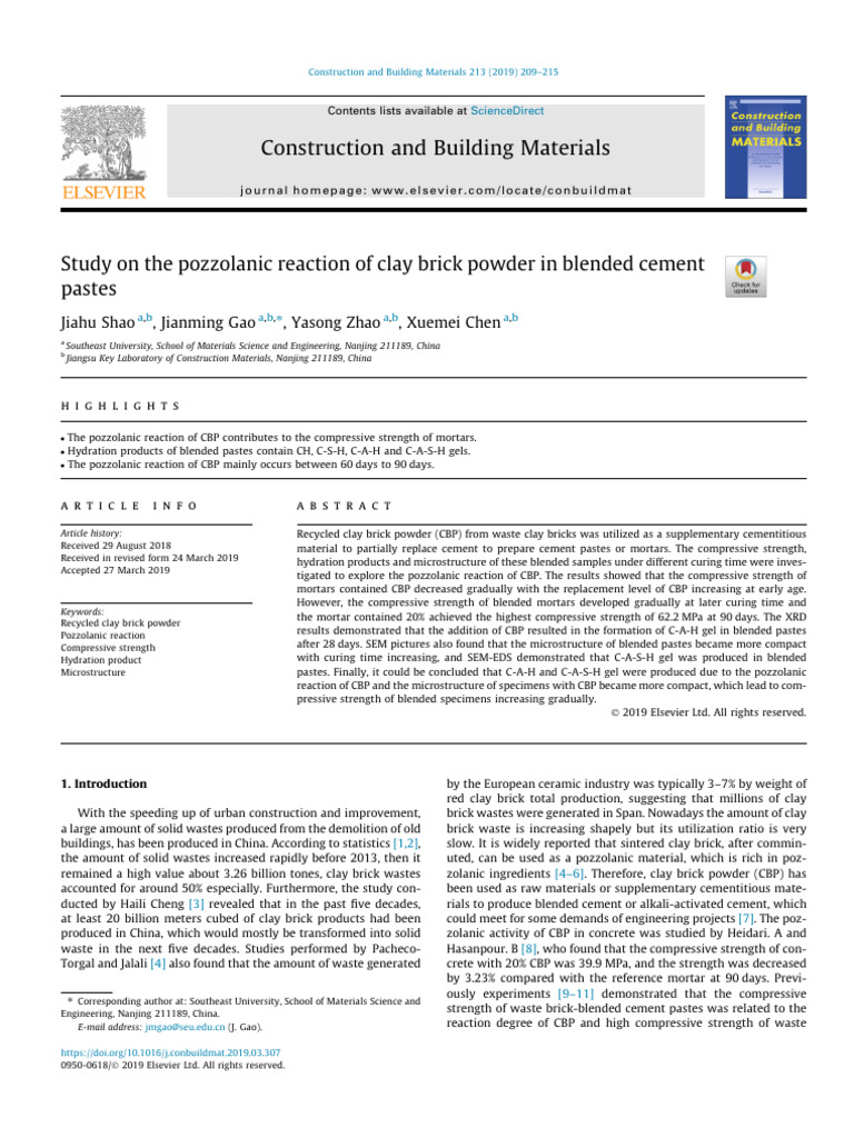 10 | PDF | Cement | Mortar (Masonry)