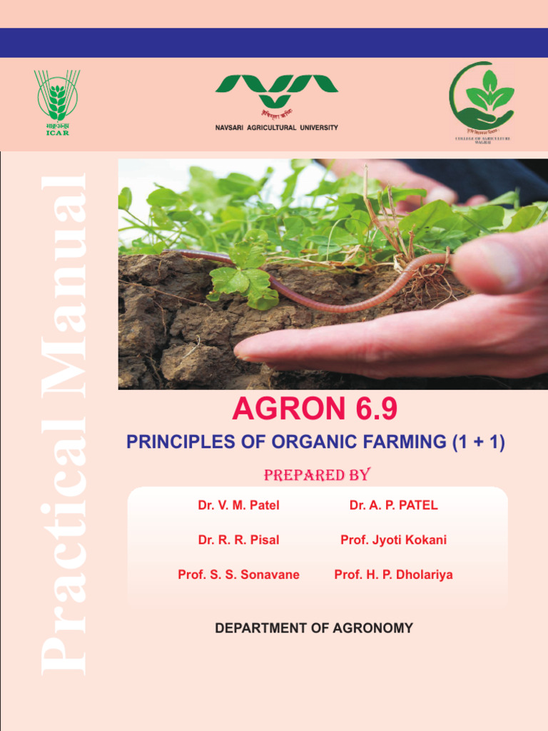 Organic Farming Practical Manual | PDF | Manure | Compost