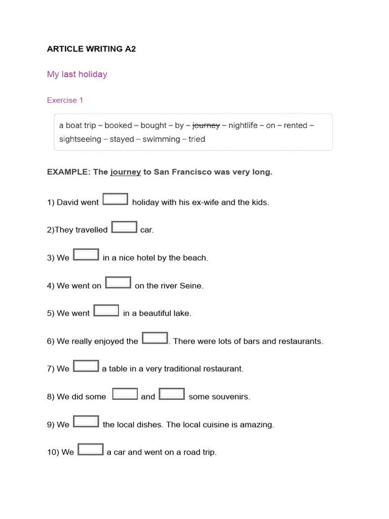Article A2 | PDF | Foods | Cuisine