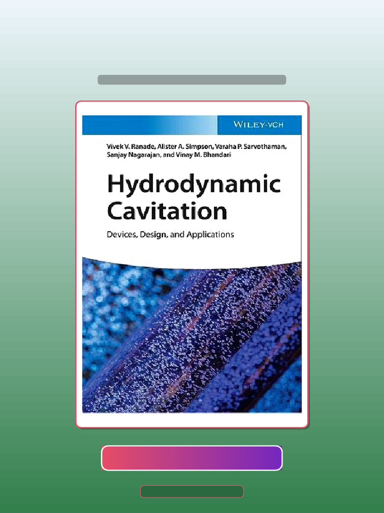 Test Bank for Hydrodynamic Cavitation Vivek v Ranade | PDF | Multiple ...