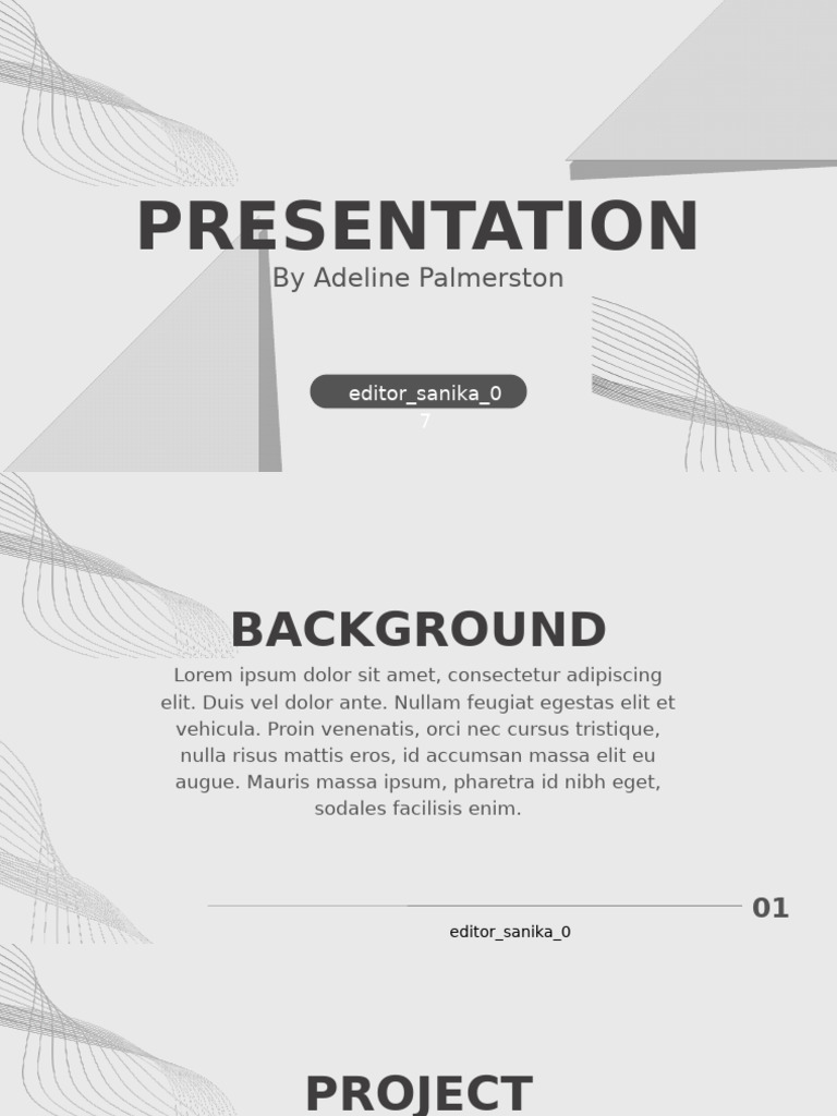 Project Goals and Analysis Overview | PDF