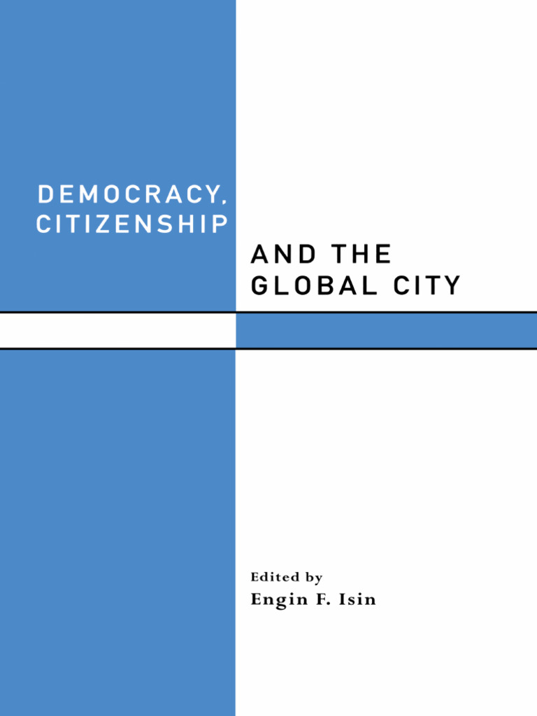 Rethinking Democracy in Global Cities | PDF | Citizenship | Globalization