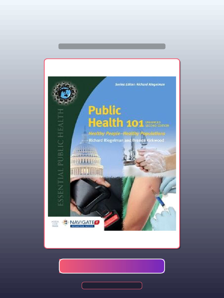 Test Bank for Public Health 101 2nd Edition PDF Multiple