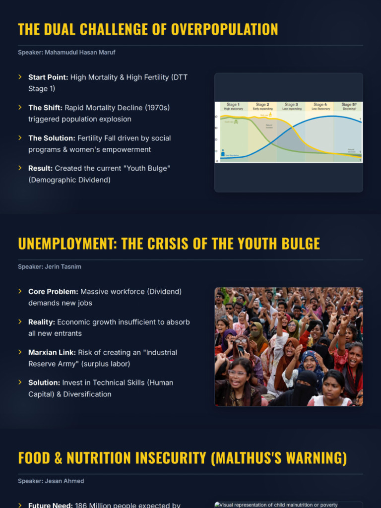 Future Population Challenges in Bangladesh | PDF