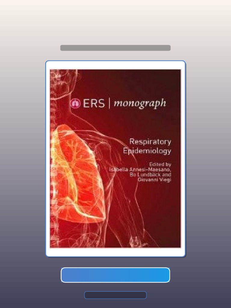 Test Bank for Respiratory Epidemiology European Respiratory Monograph ...