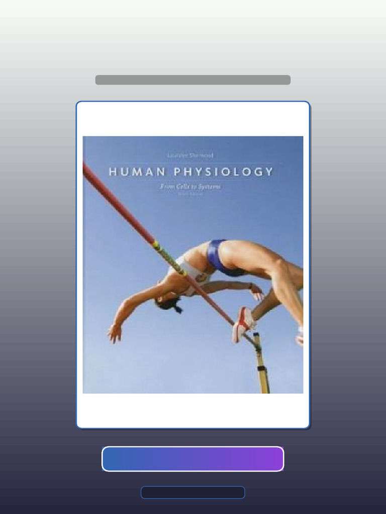 Test Bank for Human Physiology From Cells to Systems 9th Edition | PDF ...