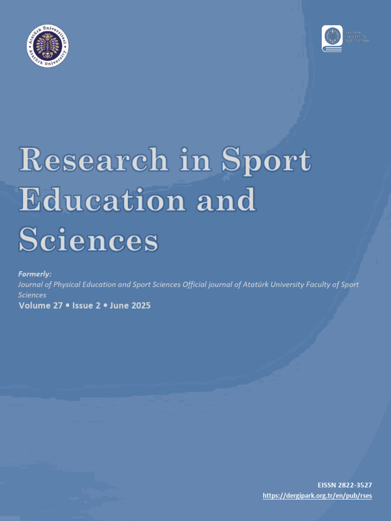 Research in Sport Education and Sciences June | PDF | Turkey