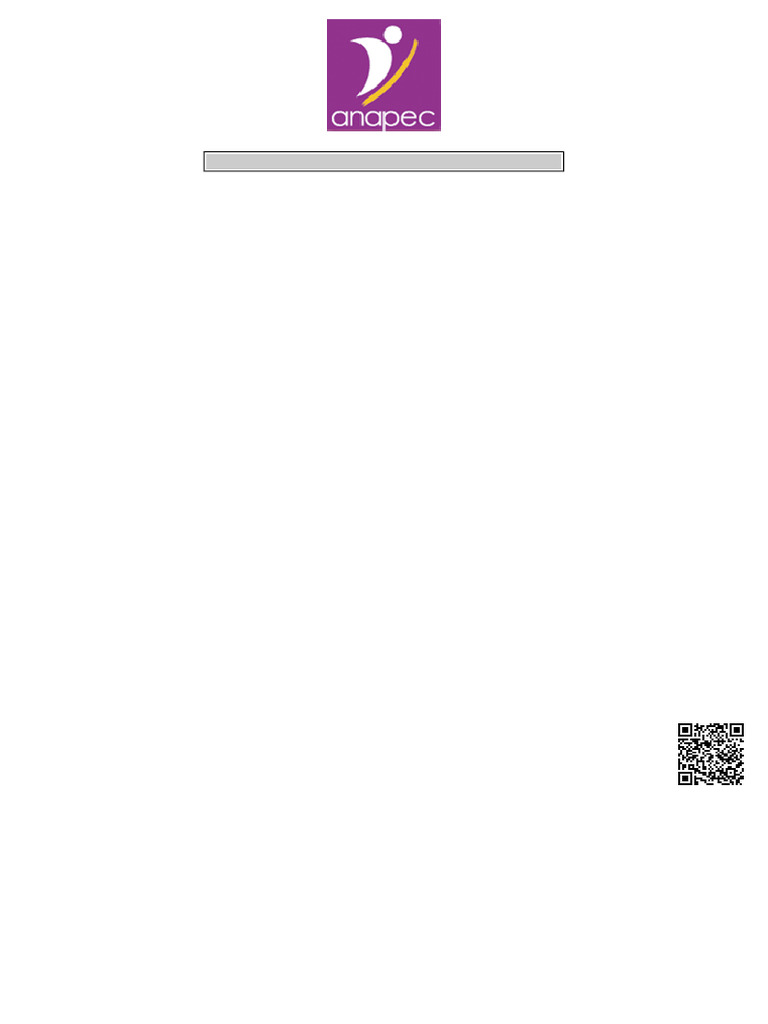 Attestation d'inscription ANAPEC 2022 | PDF