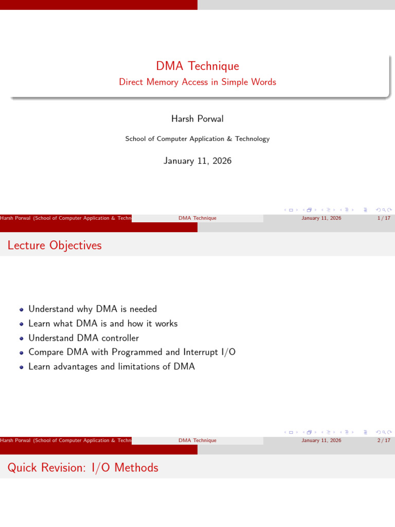 Lecture 39 | PDF | Input/Output | Computer Data Storage
