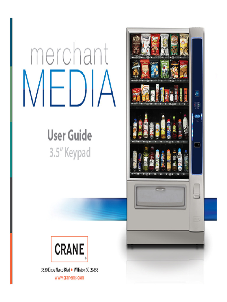Vending Machine Installation Guide | PDF | Menu (Computing ...
