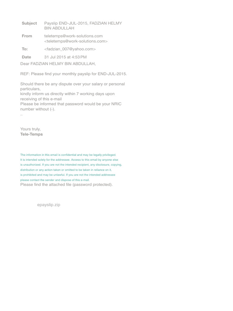 Message | PDF