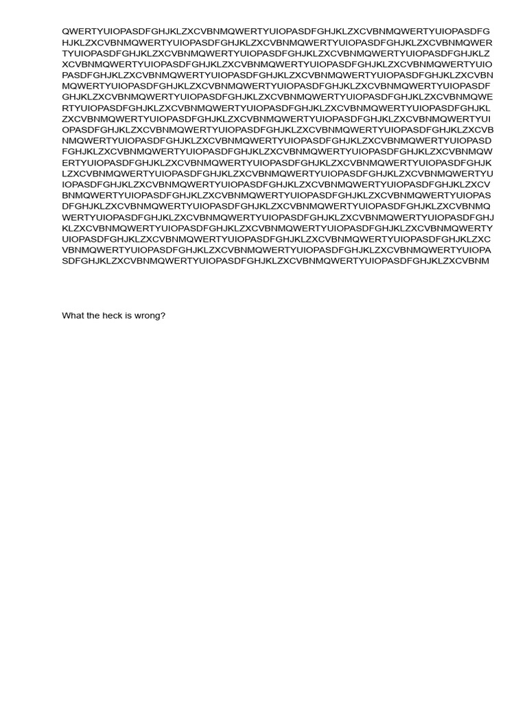 QWERTY Keyboard Patterns Explained | PDF